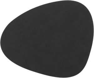 TABLE MAT CURVE L (37x44cm) NUPO black