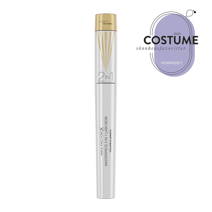 Max Factor Masterpiece 2 In 1 Lash Wow Mascara, 001 Black, 7ml