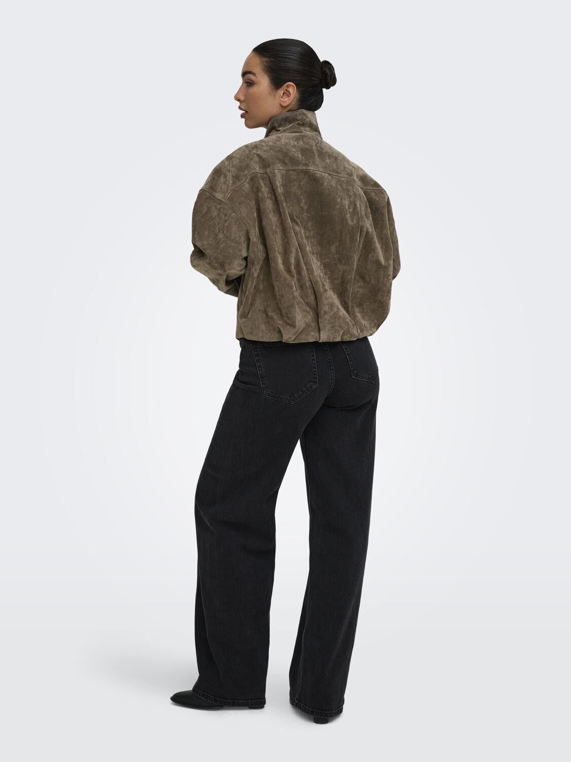 Onlisla Real Suede Short Jacket Otw