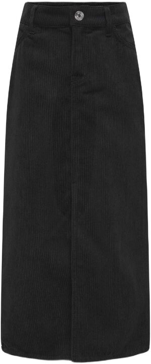 KOGVIOLA LONG SLIT CORD SKIRT PNT