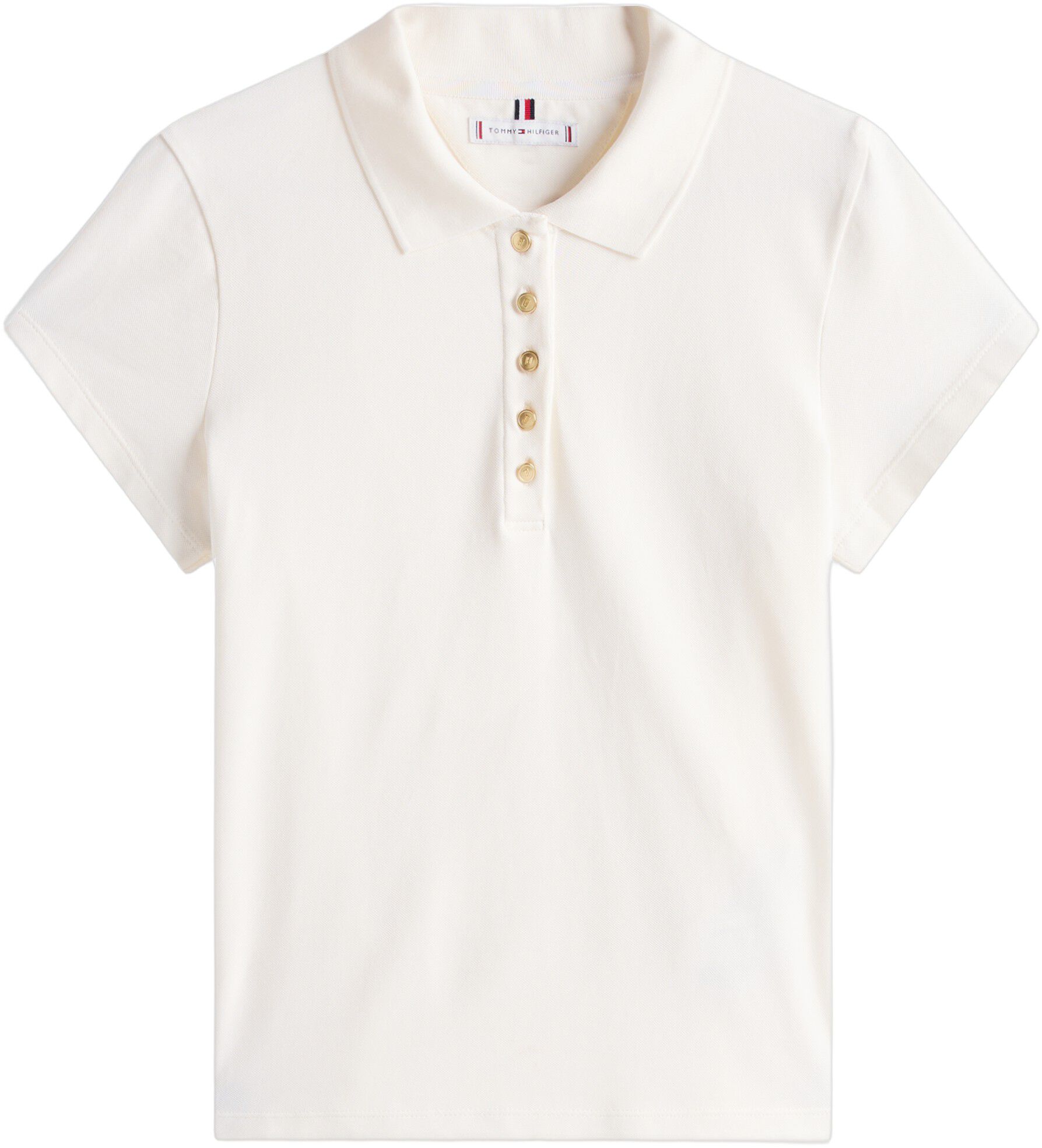 GOLD BUTTON SLIM SS POLO