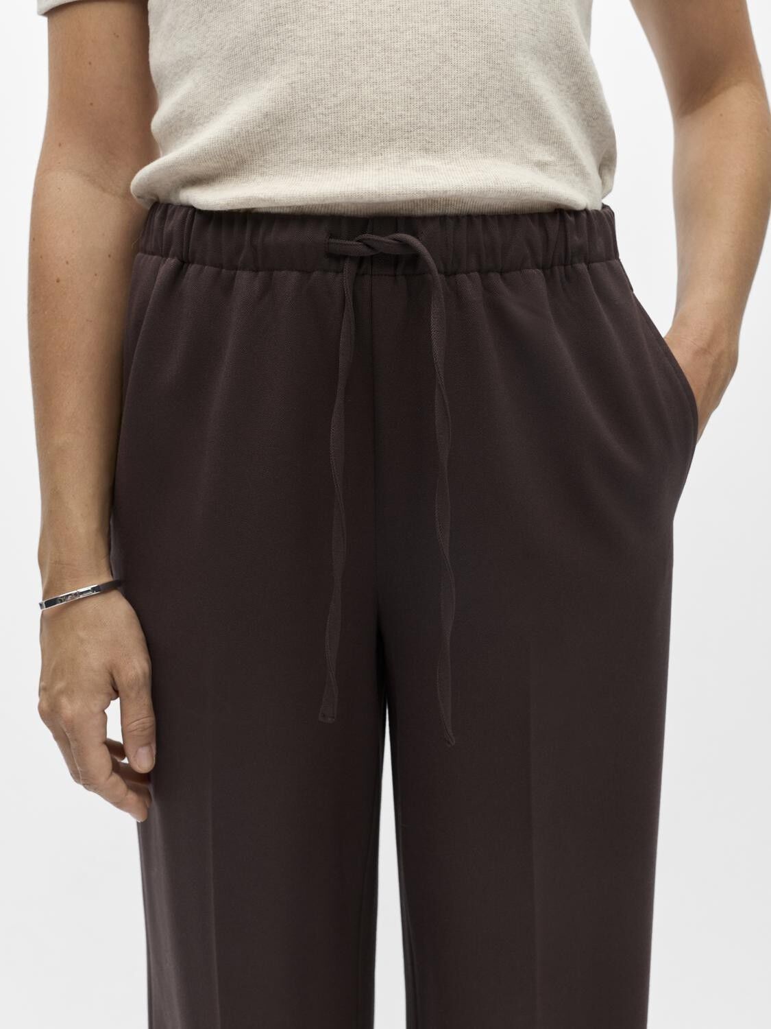 Objlisa Mw Tie Wide Pant Noos
