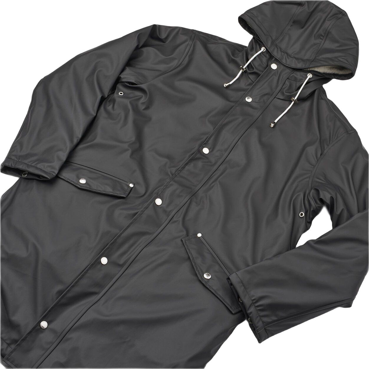 Pile Lined PU Foret Regnjakke