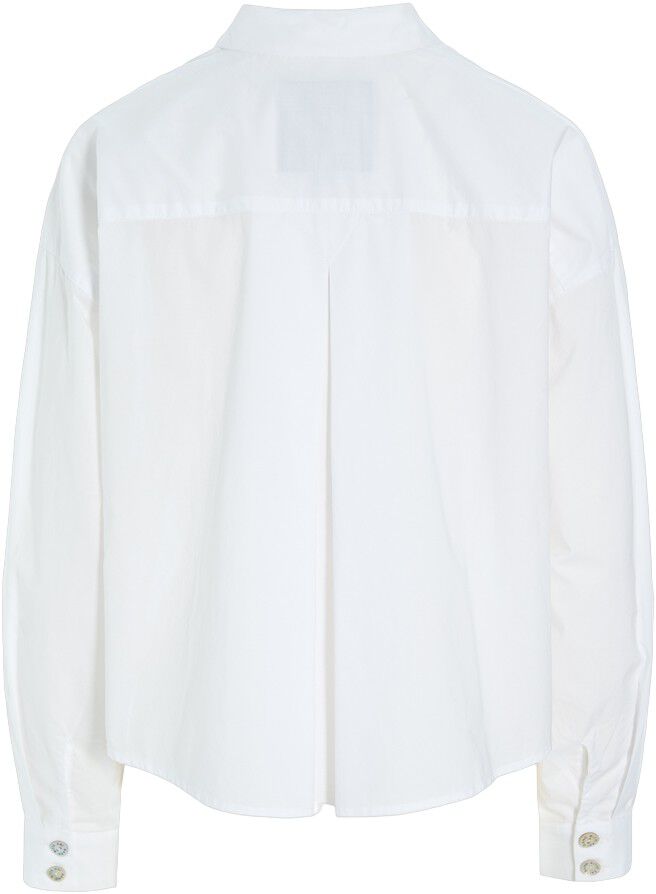 Core cotton skjorte med l&aelig;g
