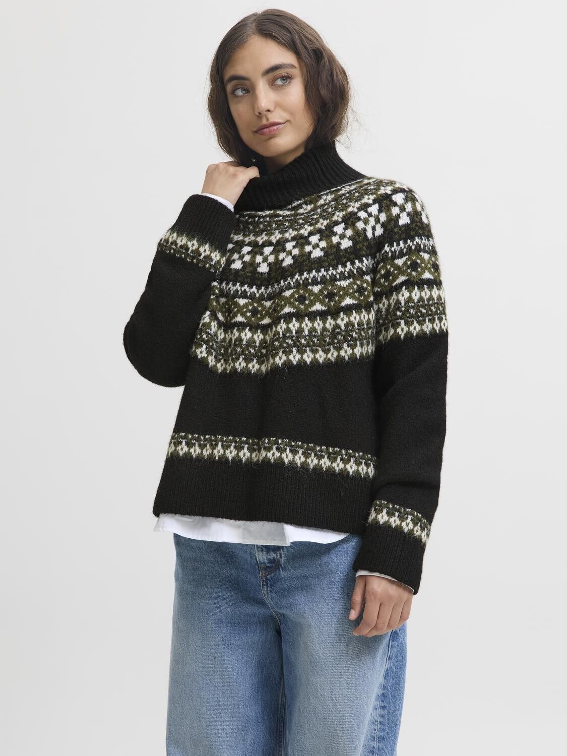 JXKRISTIN HIGH NECK KNIT