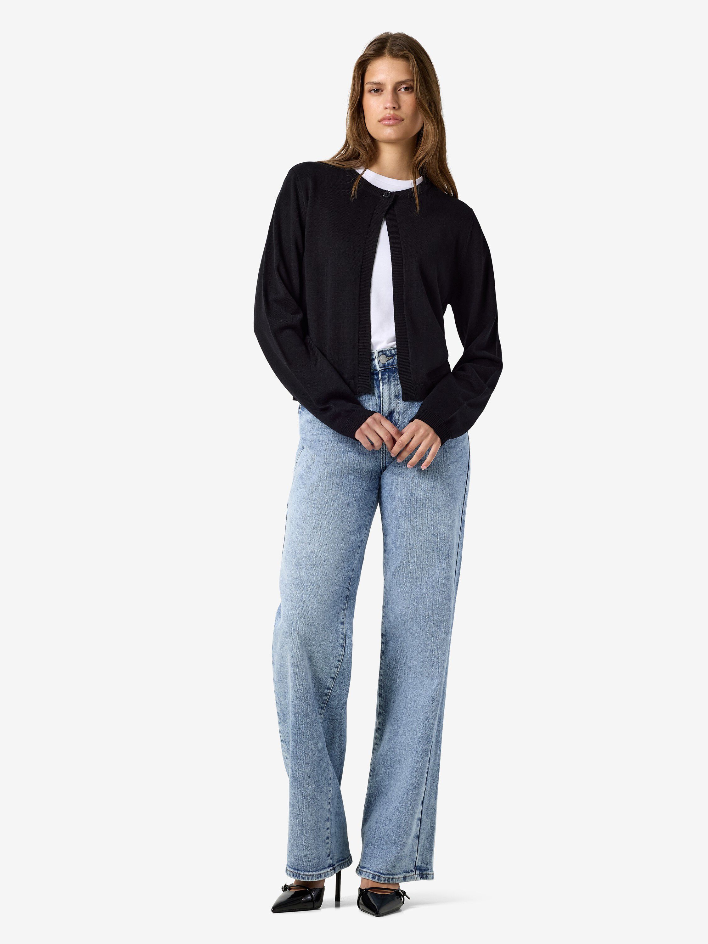 Nmmaysa L/S O-Neck strikket Cardigan Noos