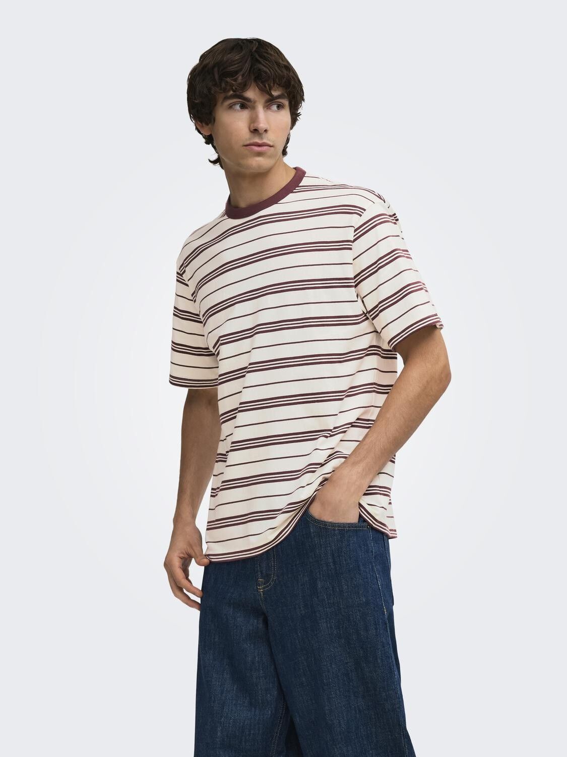 ONSGEORGE RLX SS STRIPE TEE NOOS