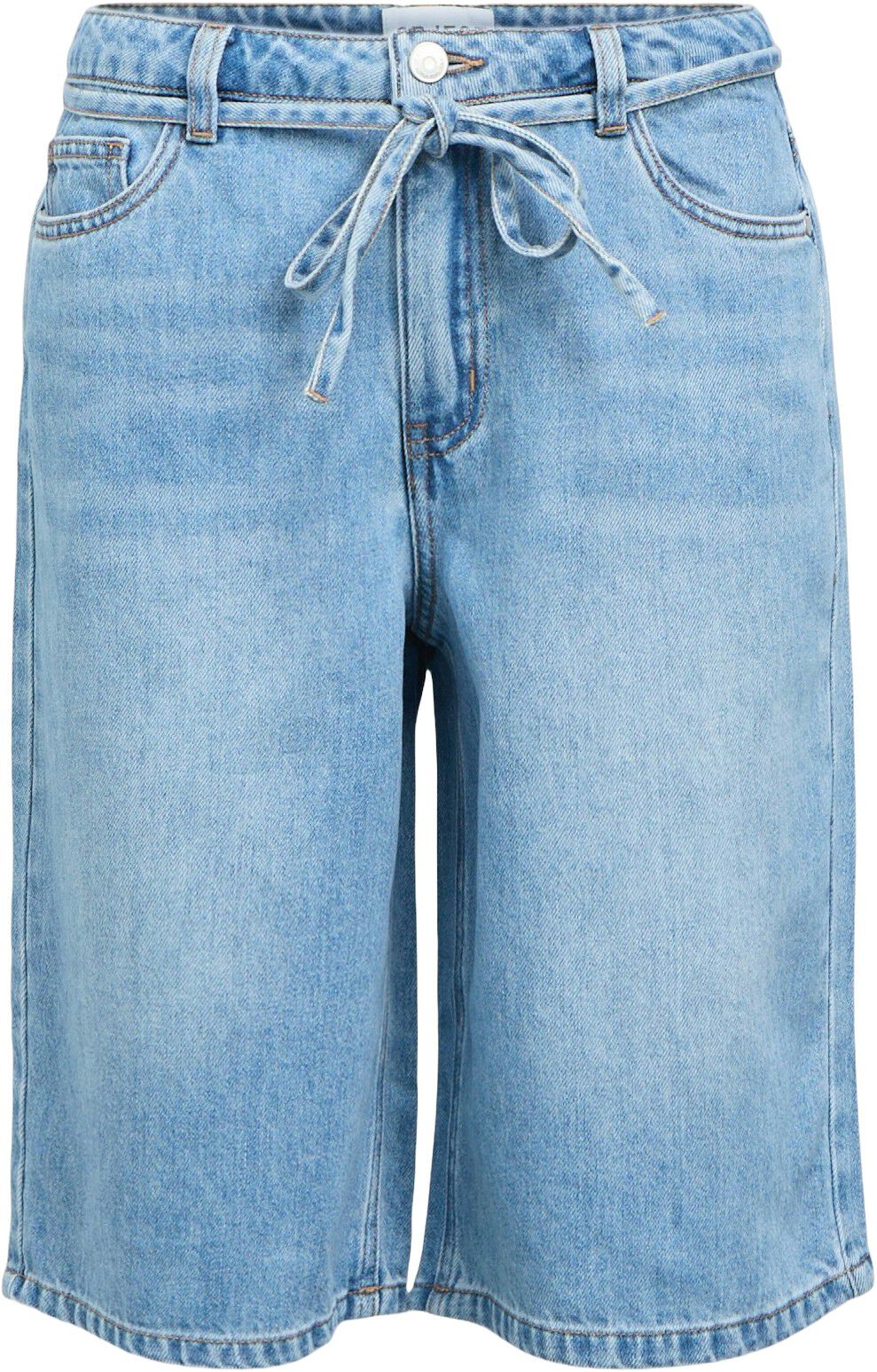 OBJROSIE MW LO DENIM LONG SHORTS NO