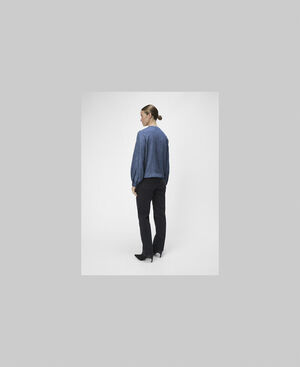 OBJJOHNSON RE L/S V-NECK TOP NOOS