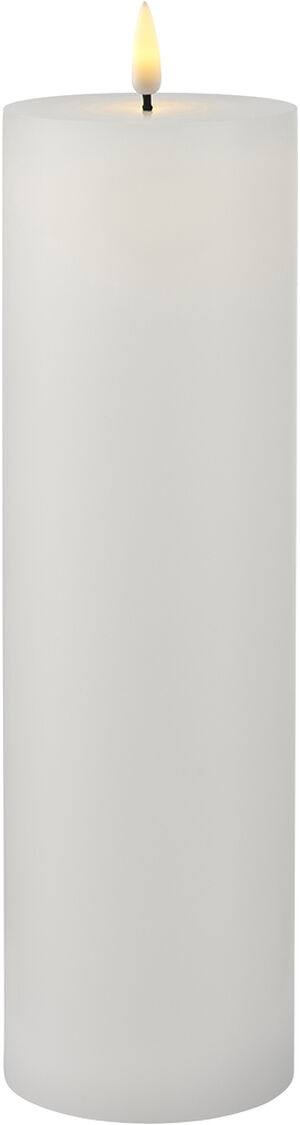 Sille Exclusive Ø7,5xH25cm, Hvid