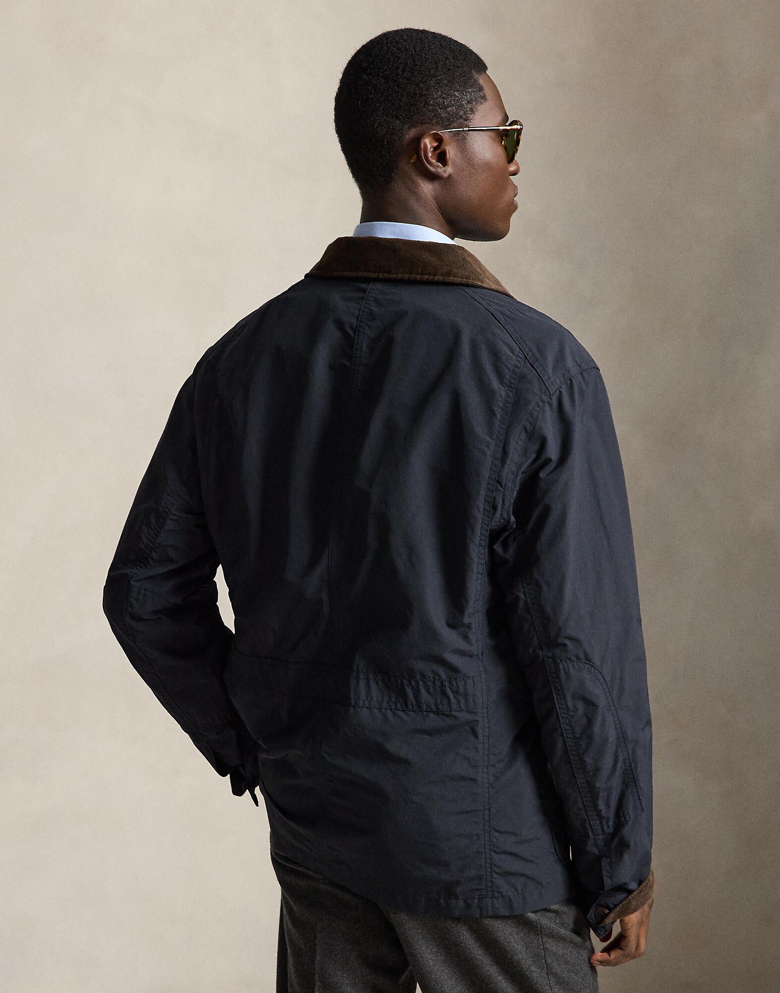 COTTON NYLON PW-WVN-JACKET