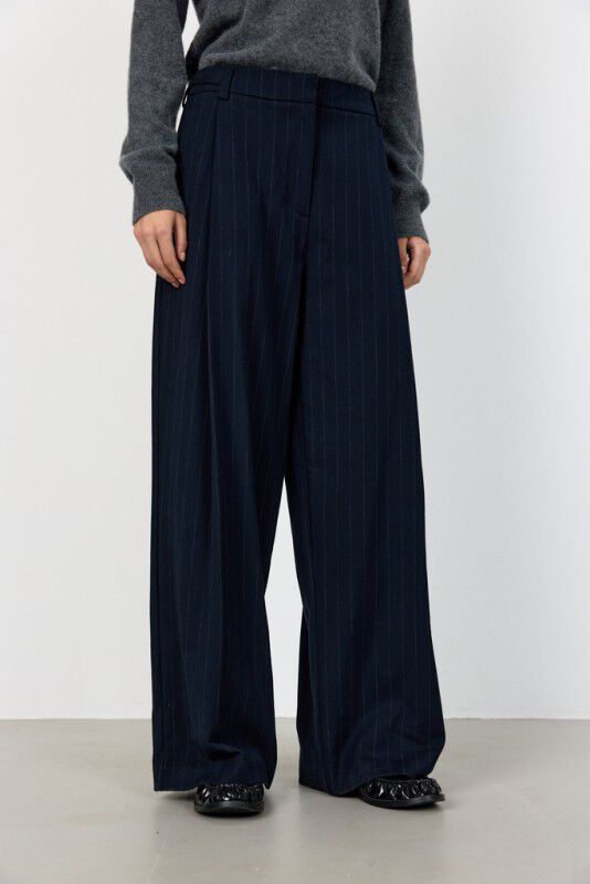 LR-OLIVIA 2 Bukser M&oslash;rk bl&aring;