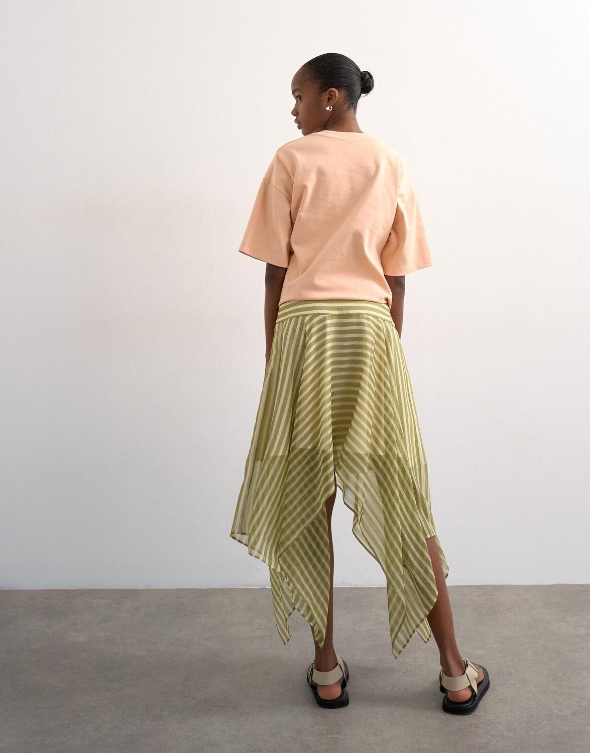 TSNATA HANKY HEM MINI SKIRT WVN
