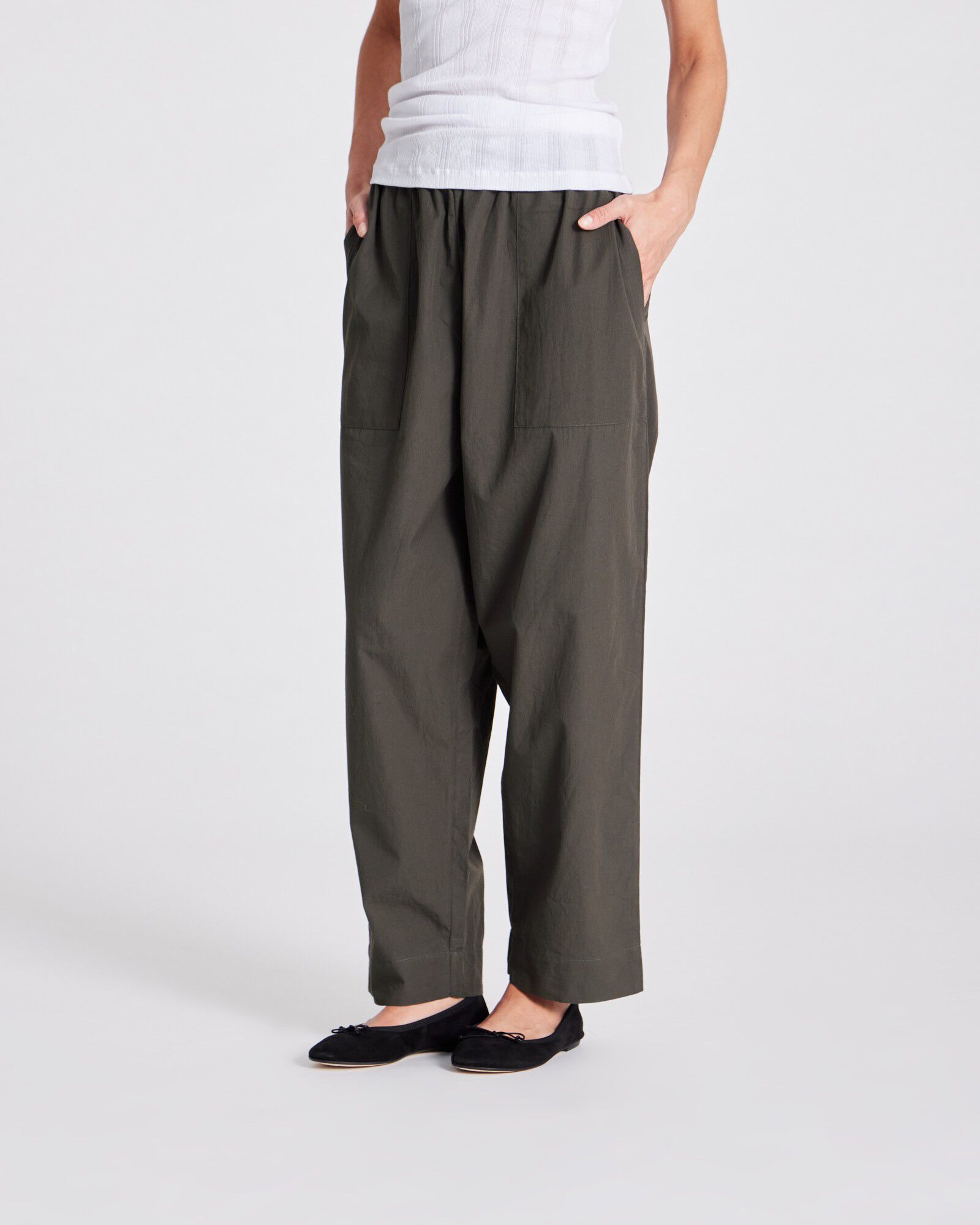 Jasmin Poplin Pants GOTS