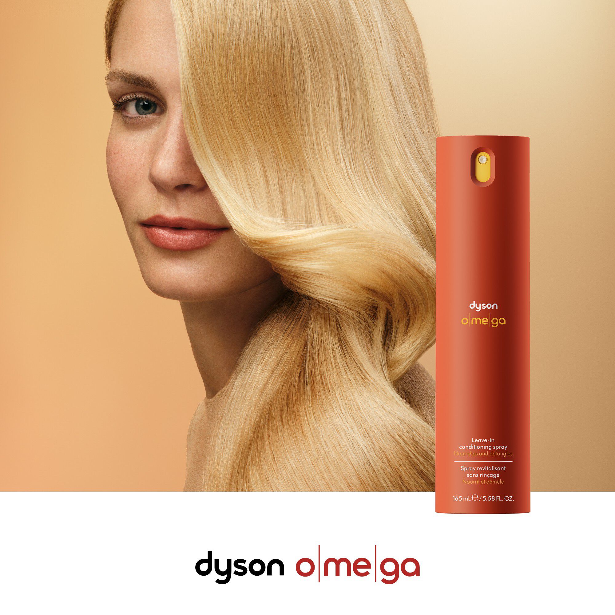 Dyson Omega leave-in conditioning spray