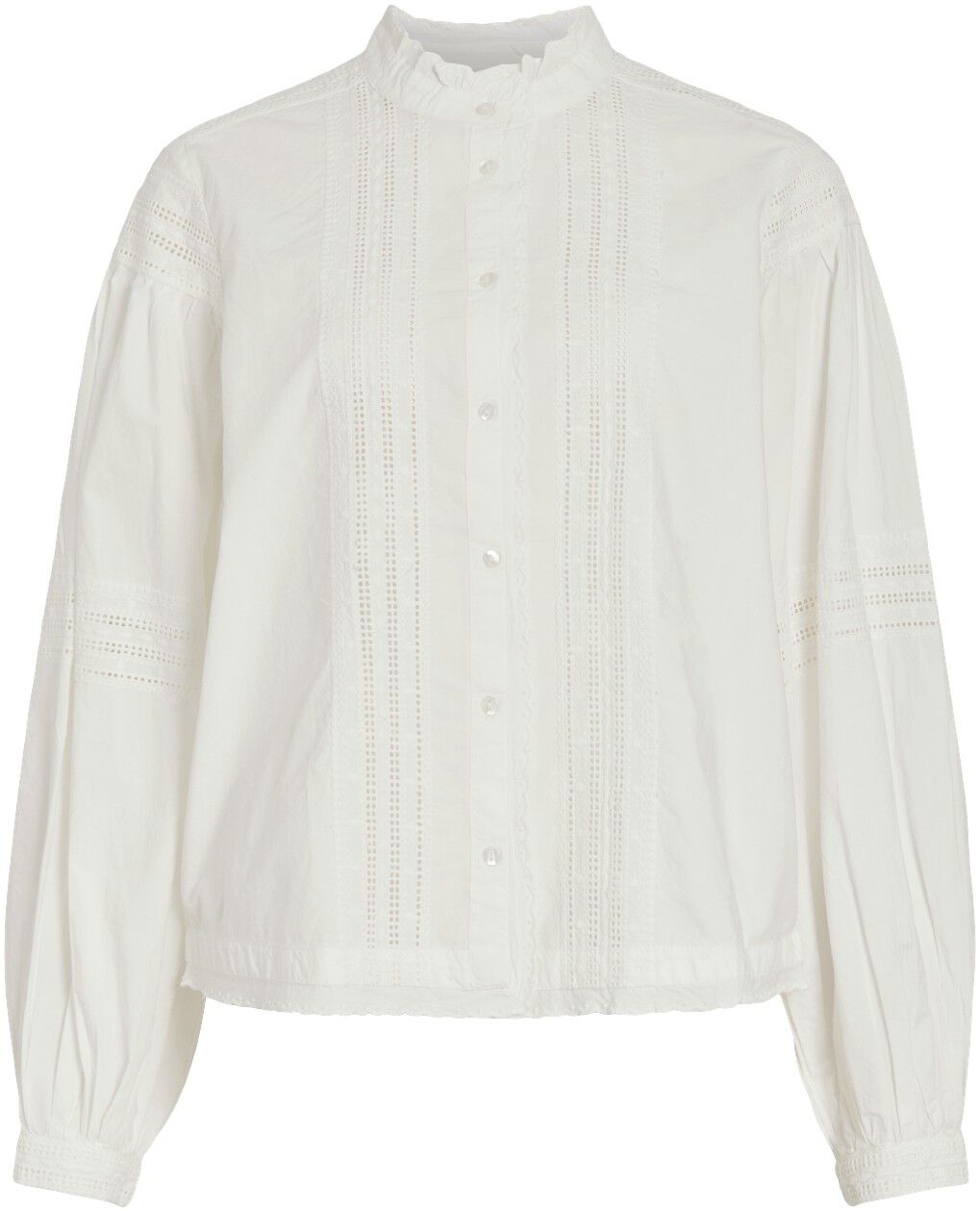 ROUCAROLINA LS CHINA COLLAR SHIRT