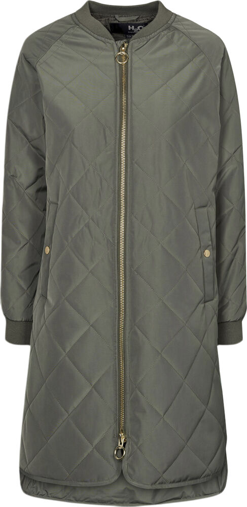 Rubina Quilted lang overgangsjakke