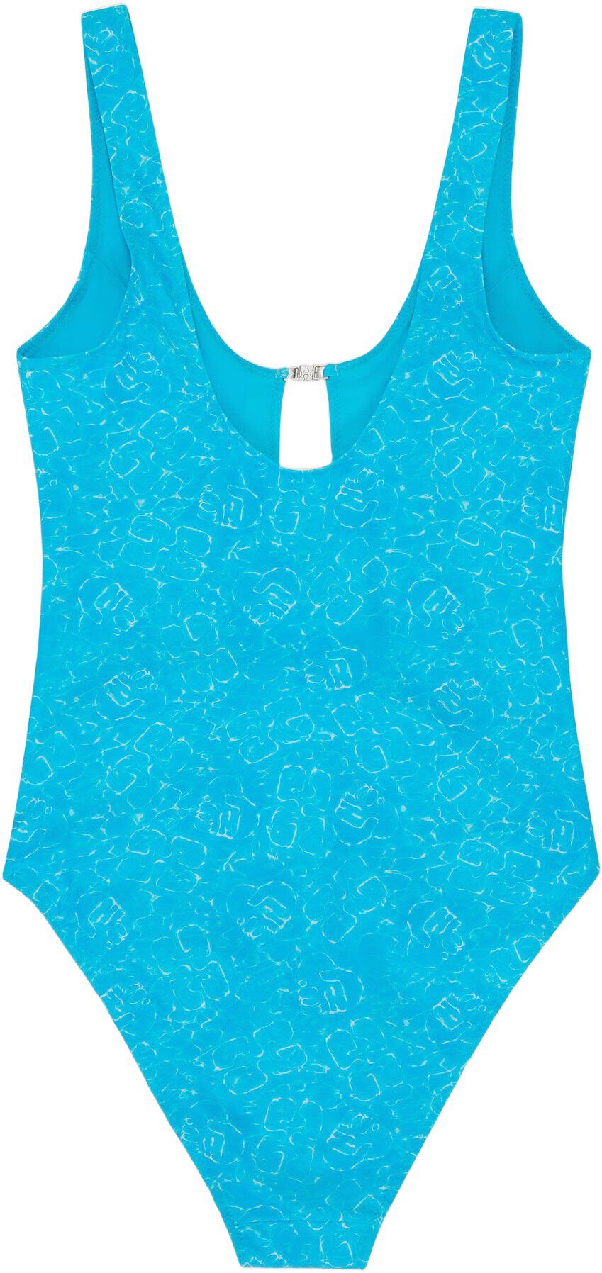 Recycled Printed U-neck Swimsuit