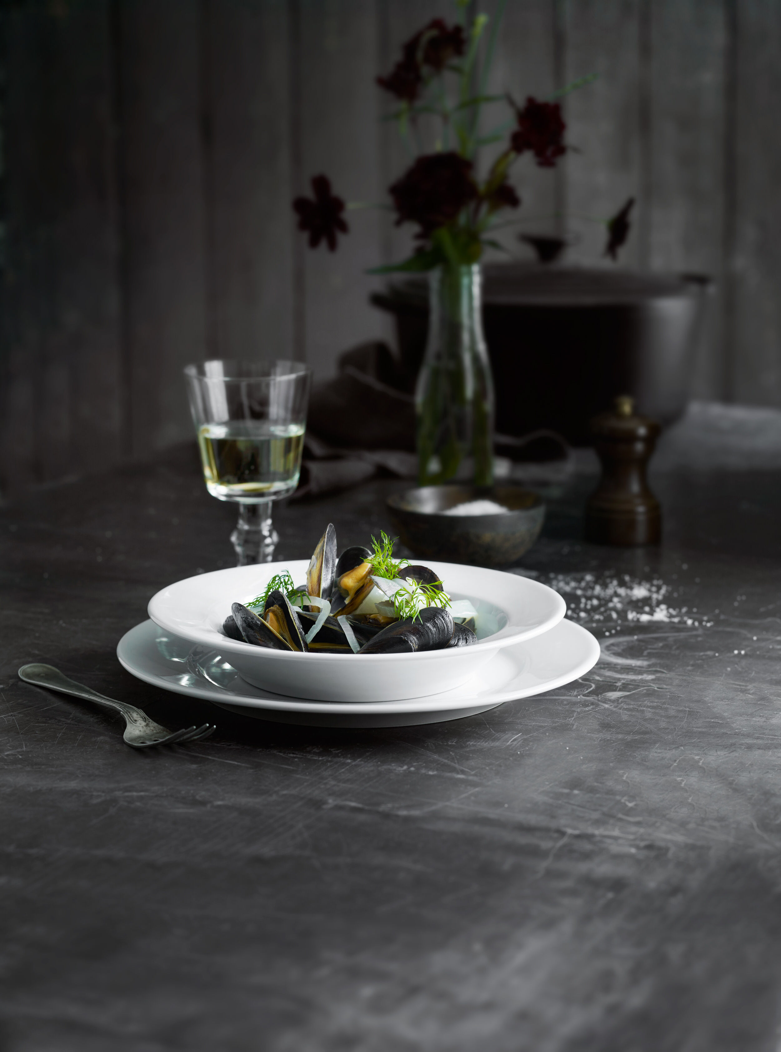 Sancerre dyb tallerken 22 cm.