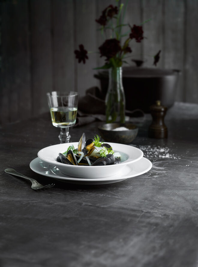 Sancerre dyb tallerken 22 cm.