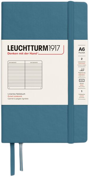 LT1917 Notebook hardcover linjeret 185s