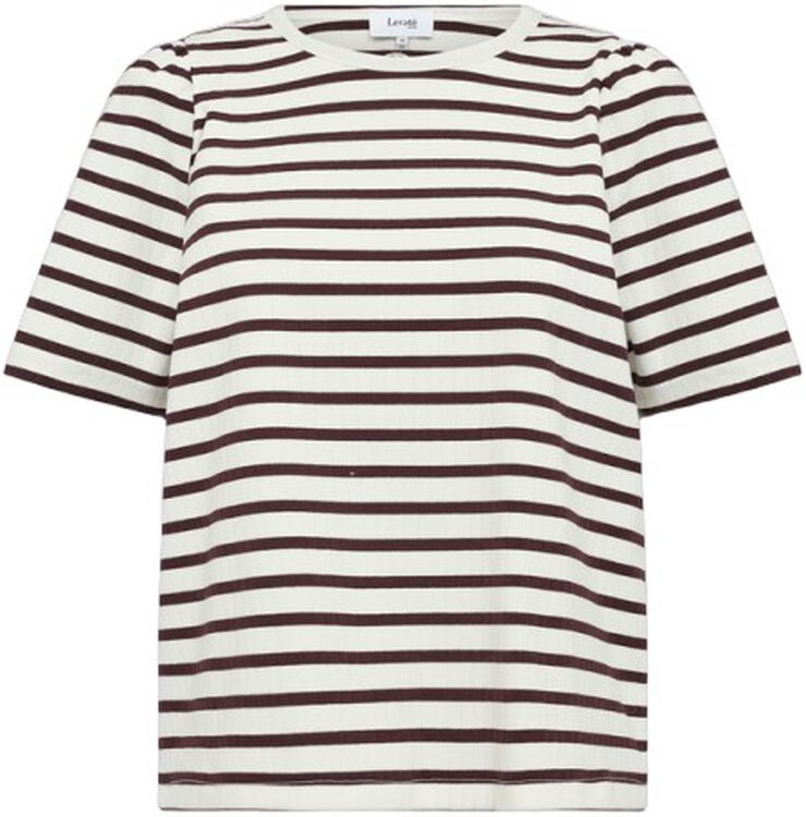 LR-NEDDIE 1 T-shirt Bordeaux