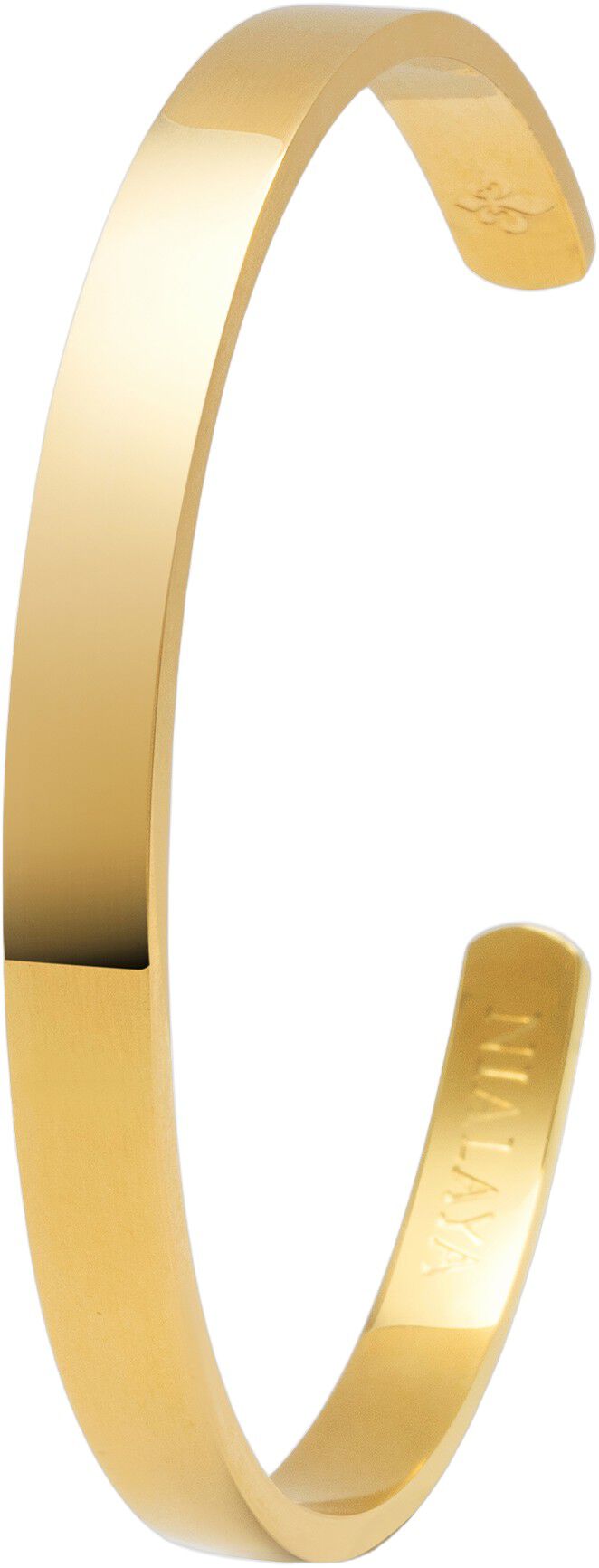 Men's Gold Open Cuff Bangle