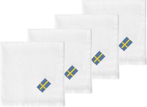 Stofservietter 40x40 Festlig 4 stk.