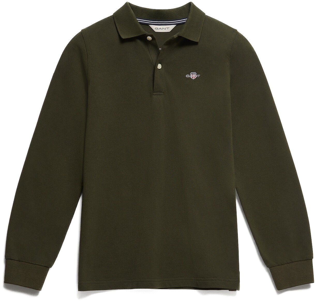 Shield LS Pique Polo Shirt