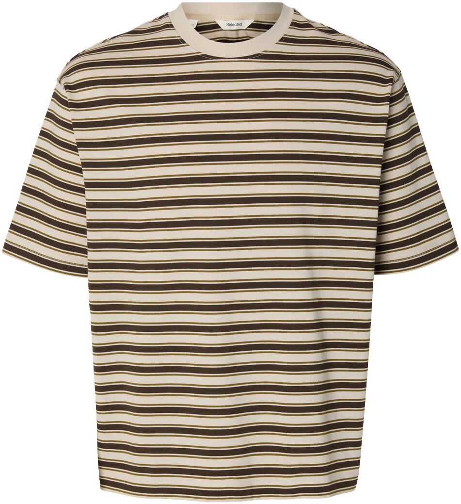 SLMRELAXASPEN 2-PLY STRIPE SS NOOS