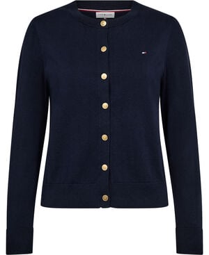CO JERSEY FINE GG C-NK LS CARDI