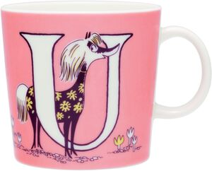 Moomin Arabia 40cl krus ABC: U