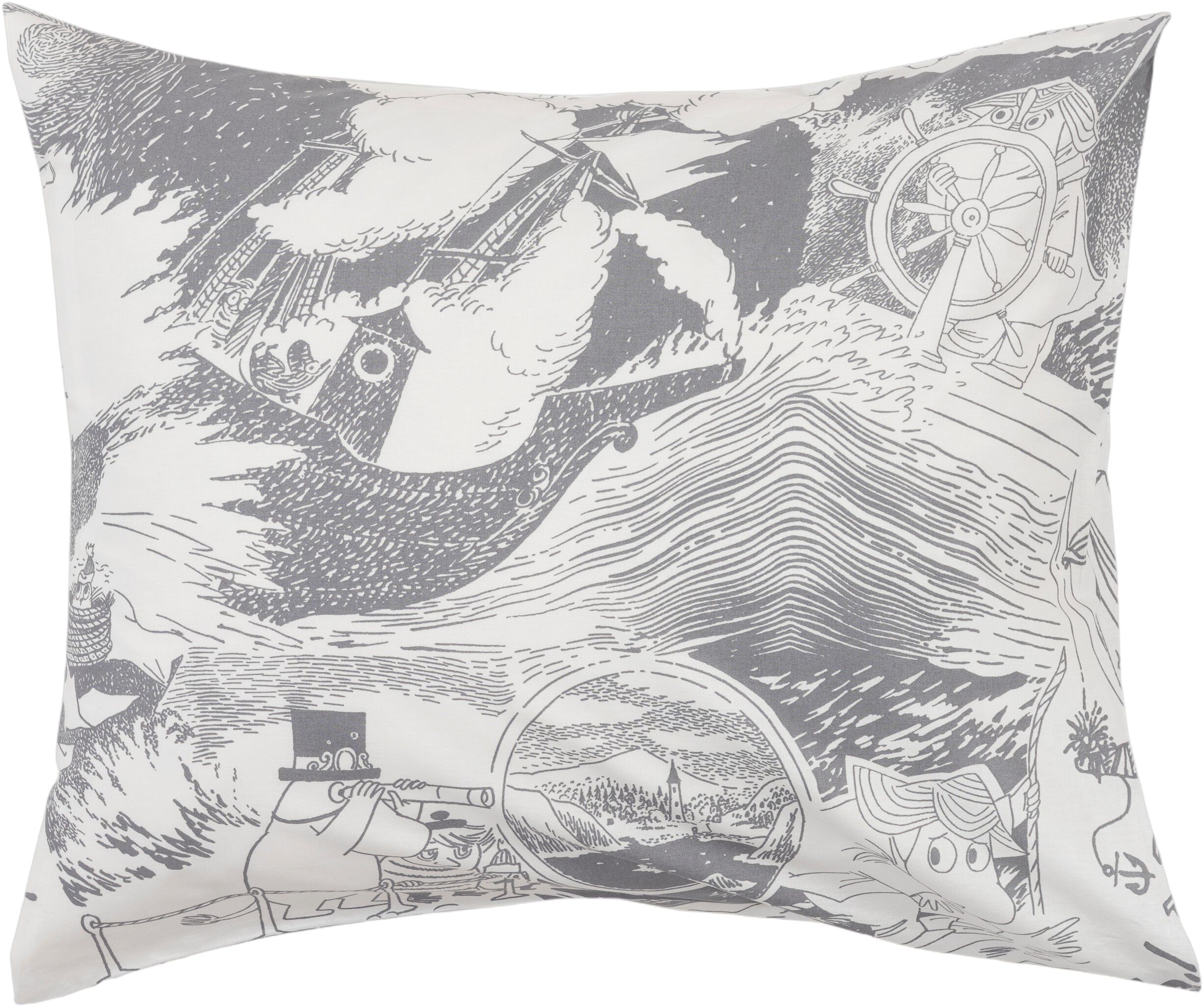Moomin Pudebetr&aelig;k 50x70 gr&aring;