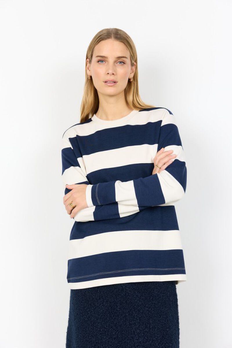 Sc-Barni 47 Bluse Navy