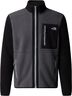 M YUMIORI FULL ZIP ANTHRACITE GREY/