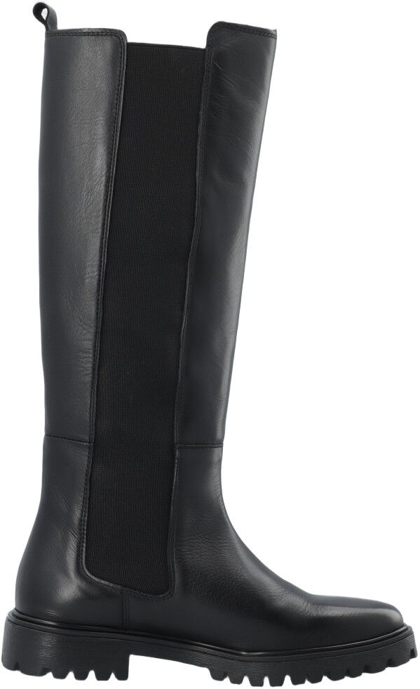 BIAGINA Knee High Chelsea Boot Smooth Leather