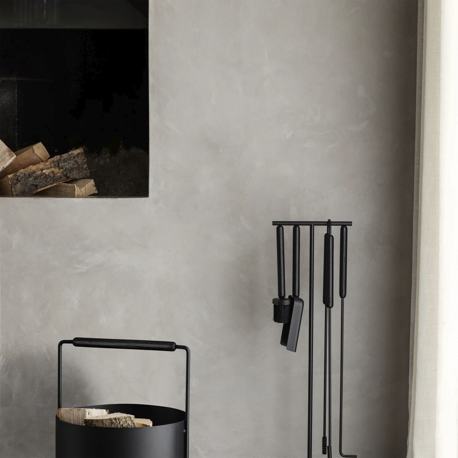 5 pcs Fireplace Tool Set - Ashi