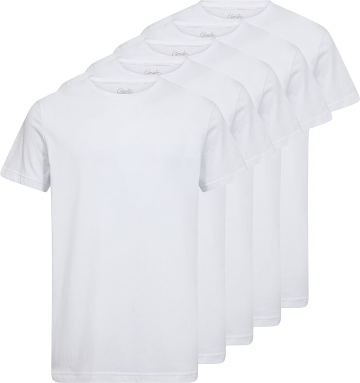 Claudio 5-pack t-shirt cotton