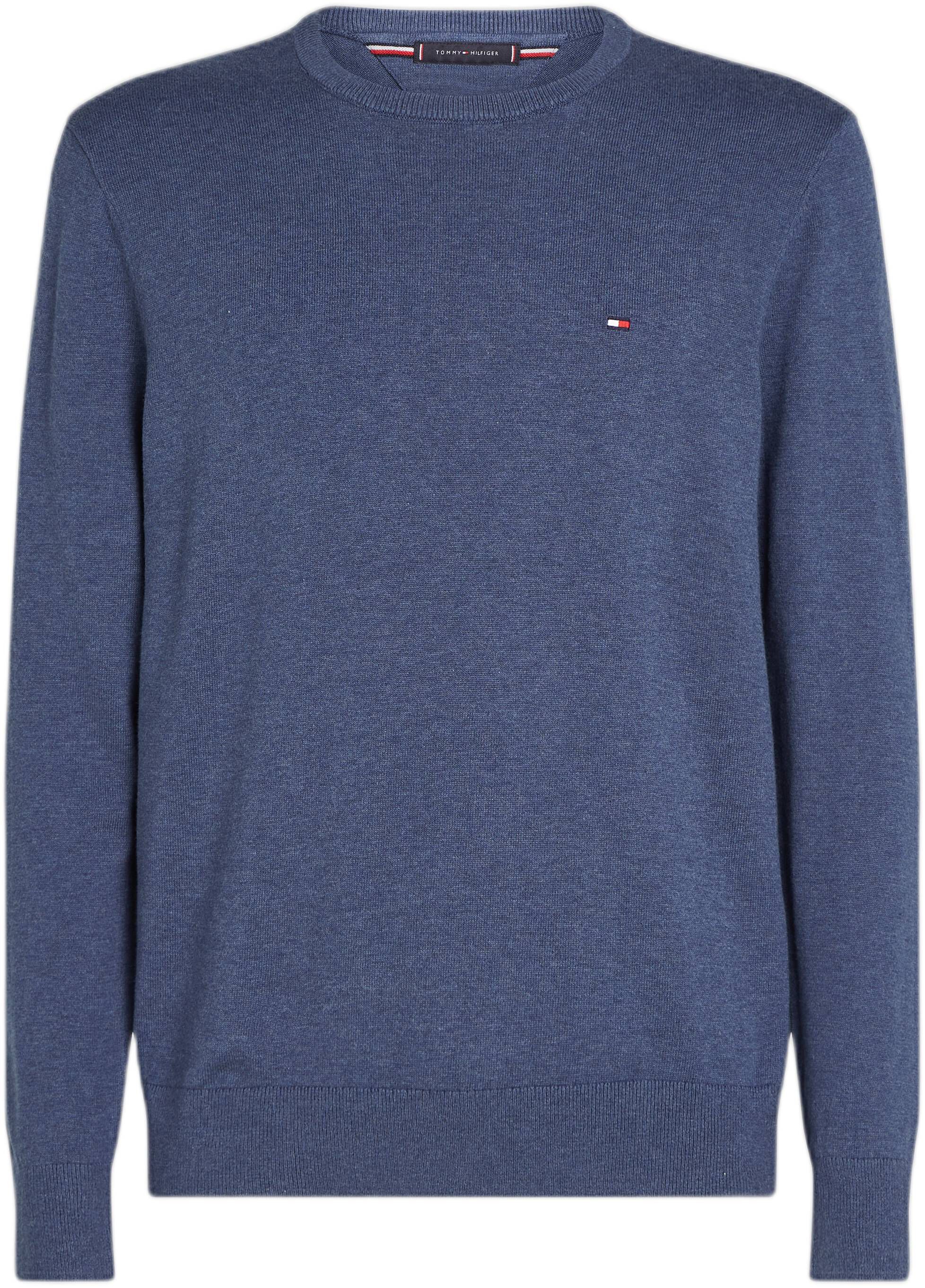 Flag Embroidery Crew Neck Jumper