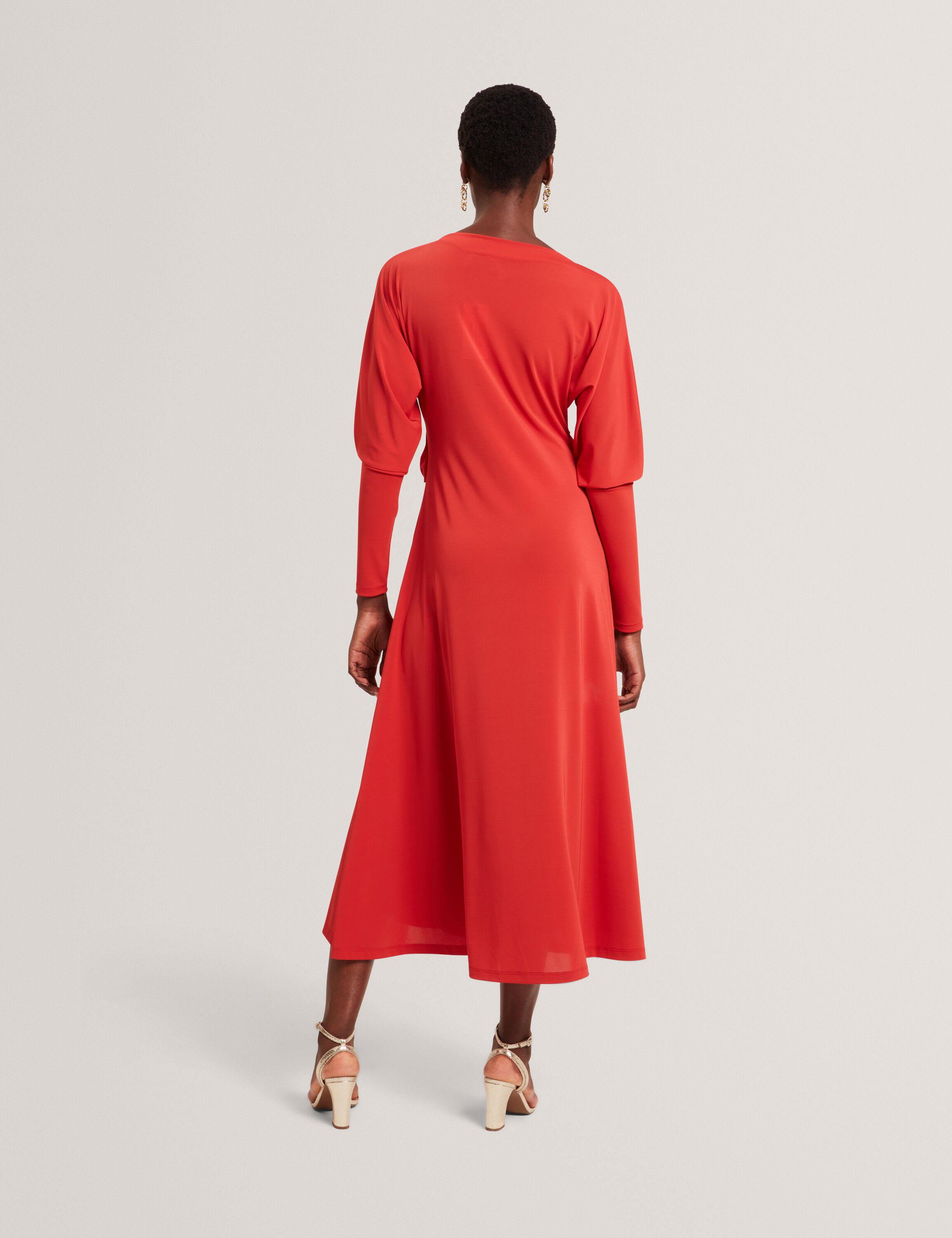 RALHAA Wrap Jersey Midi dress