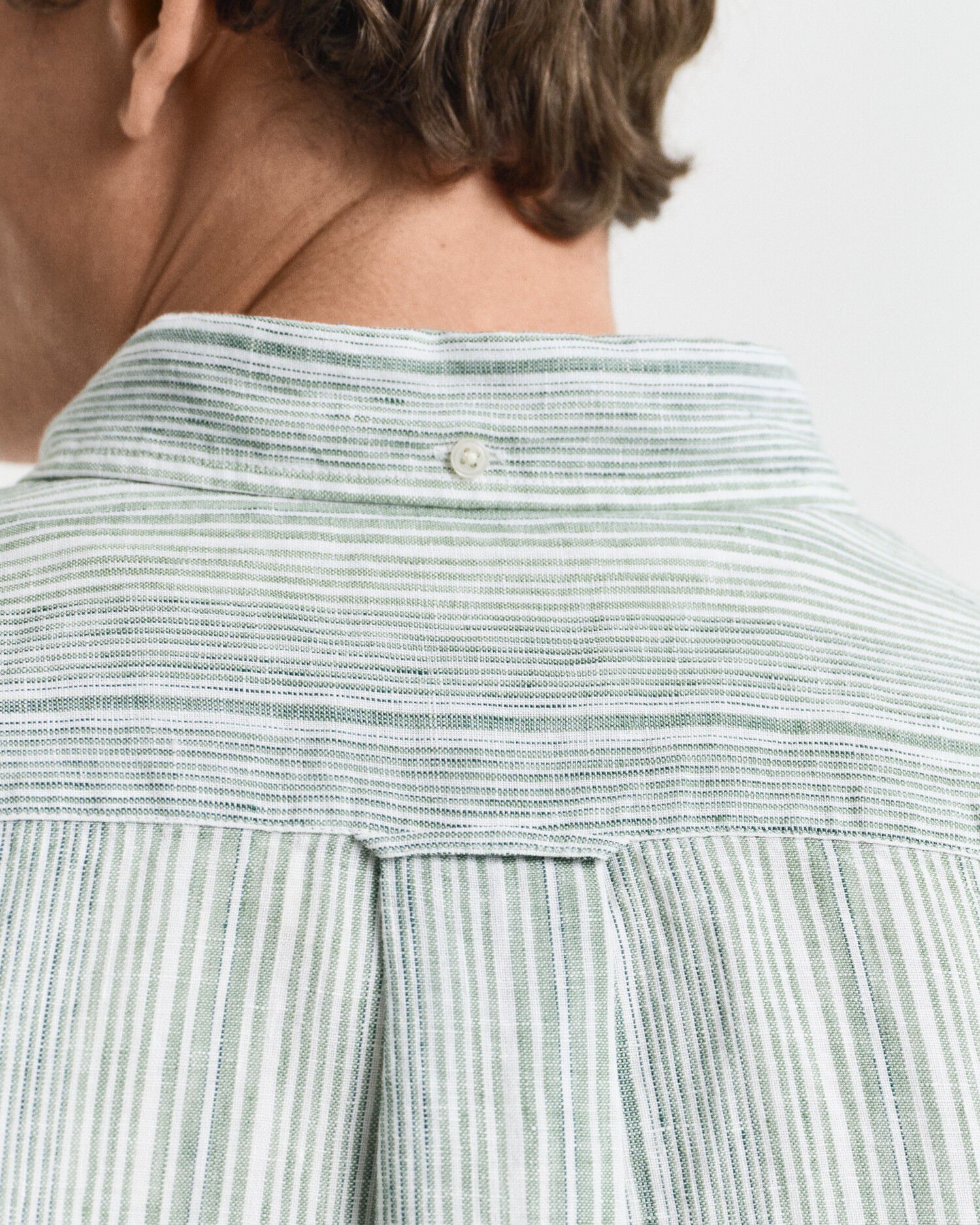 REG LINEN STRIPE SHIRT