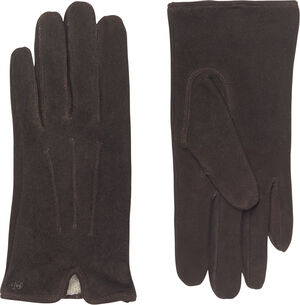 MJM Glove Aida W Sheep Suede Dk. Brown