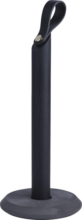 GRAB Kitchen Roll Holder Black Oak