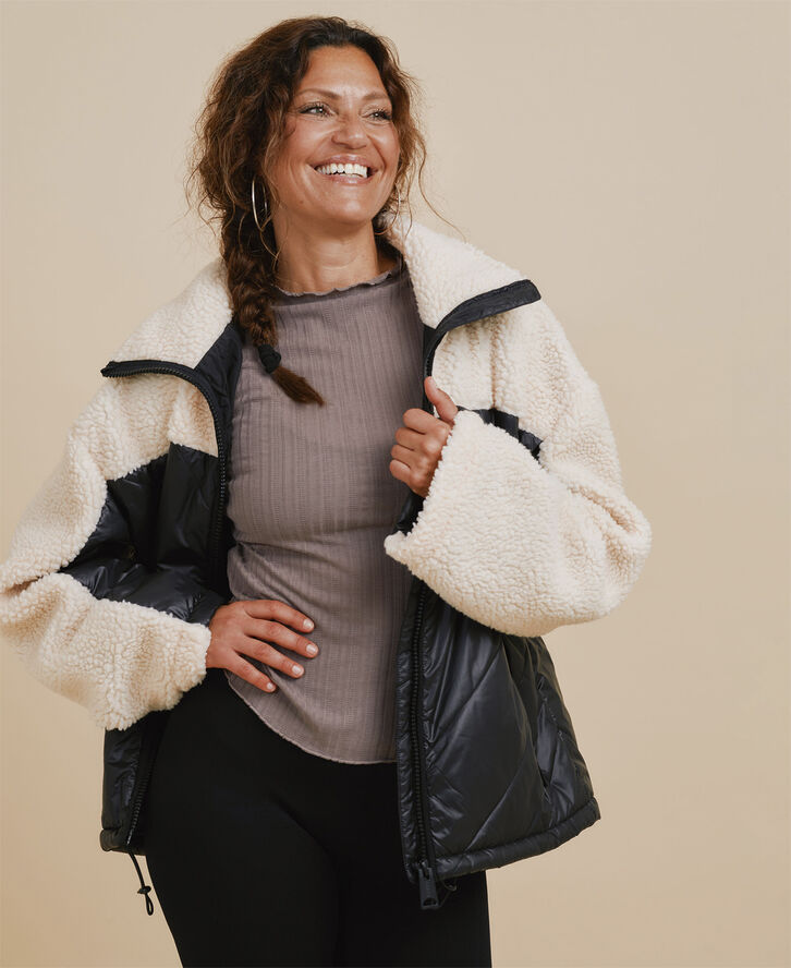 Slope Fleece Jakke - Nero