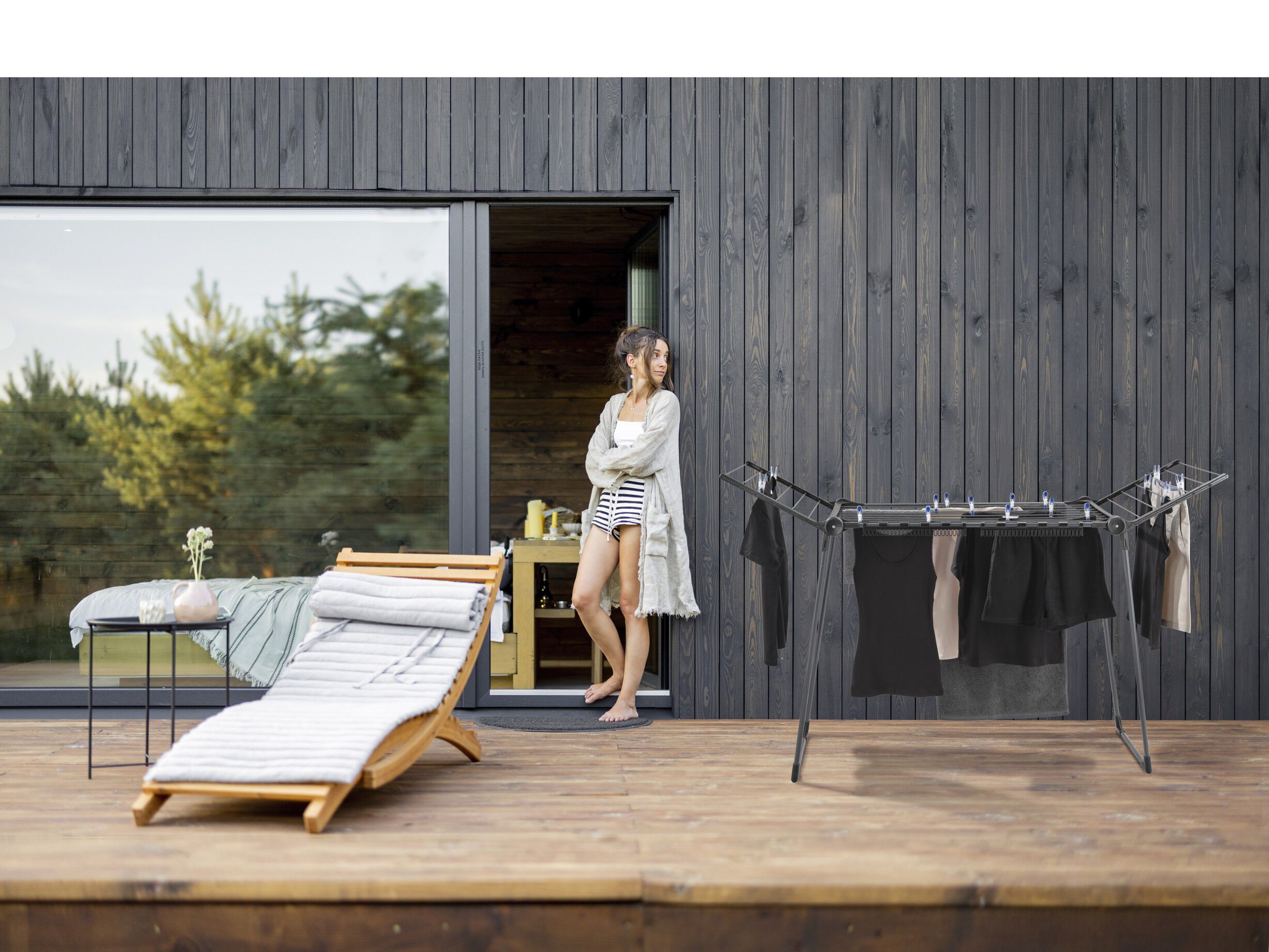 T&oslash;rrestativ Pegasus 150 Solid Black