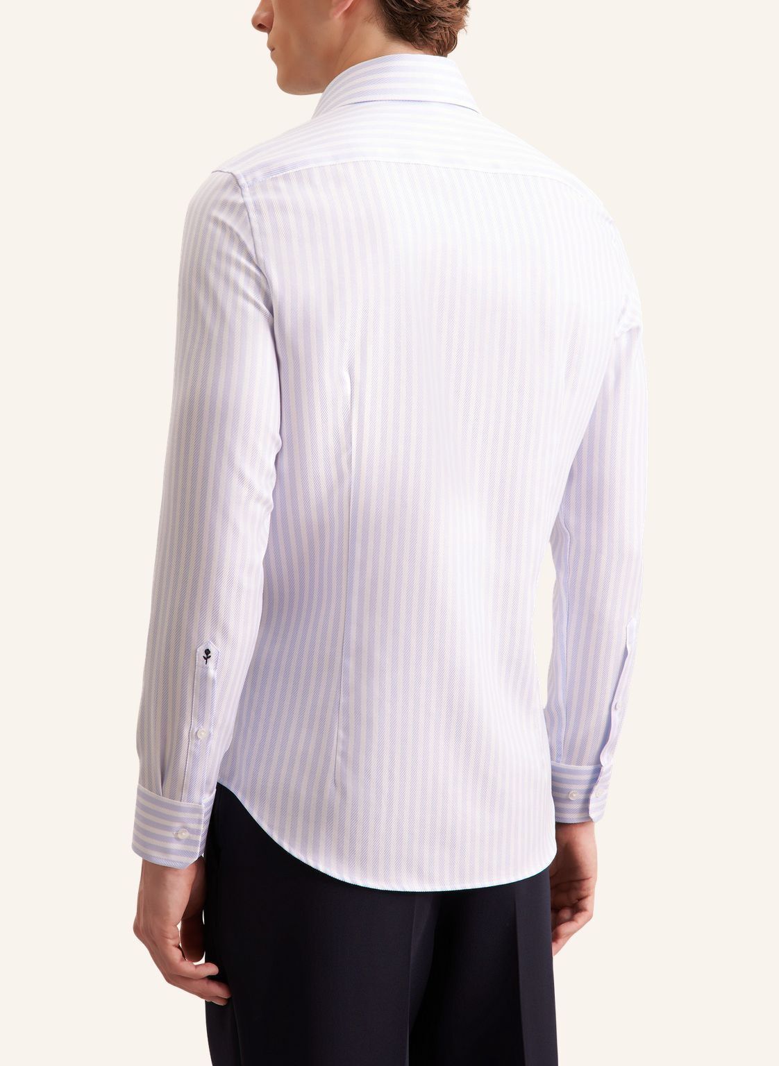 Business shirt Slim 1/1 Kent-Collar Stripes