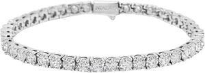 Tennis Bracelet with Silver