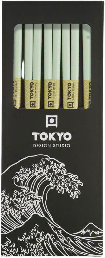 TDS Bamboo Chopstick Set/5 Mint