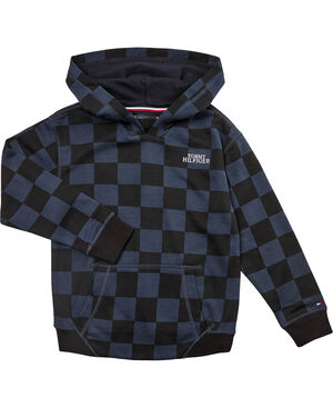 CHECKER BOARD HOODIE