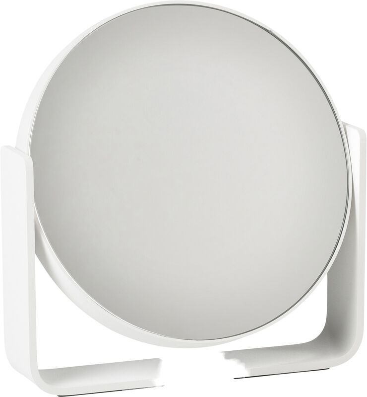 Bordspejl m. 5 x forstørrelse Ume White